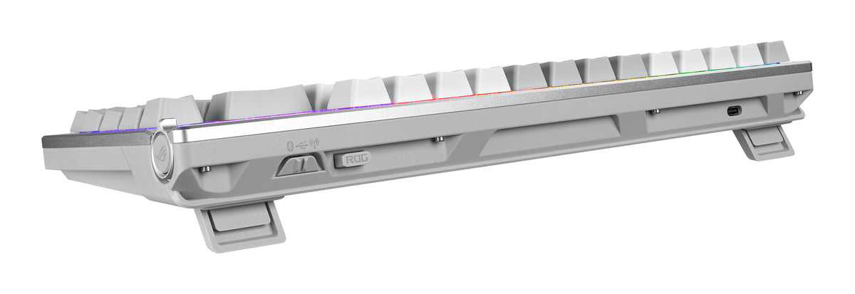 ASUS ROG Azoth White Tastatur Gaming USB + RF Wireless + Bluetooth QWERTZ Deutsch Weiß