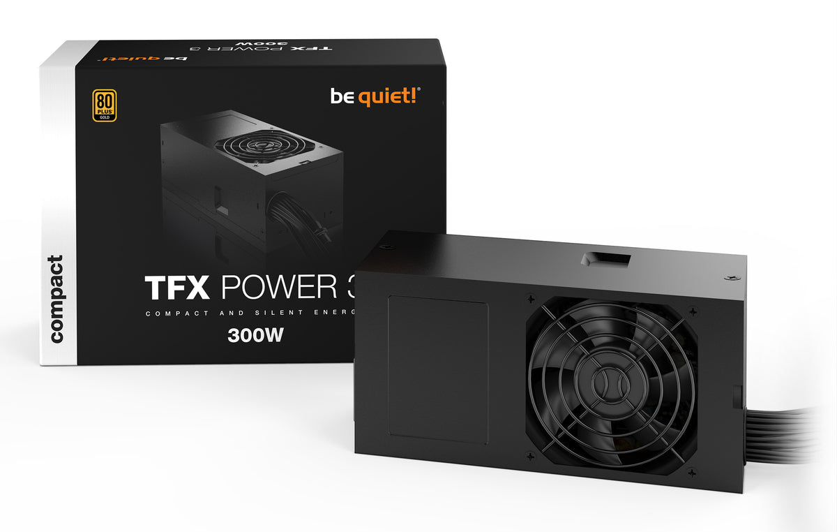 be quiet! TFX POWER 3 300W Gold Netzteil 20+4 pin ATX Schwarz