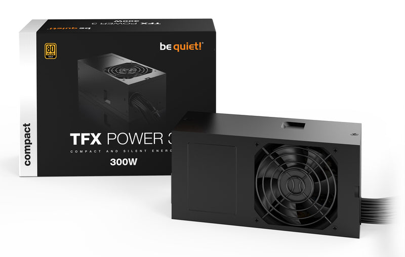 be quiet! TFX POWER 3 300W Gold Netzteil 20+4 pin ATX Schwarz