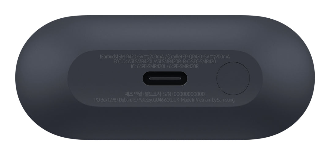 Samsung Galaxy SM-R420NZKAEUB Kopfhörer & Headset True Wireless Stereo (TWS) im Ohr Anrufe/Musik Bluetooth Schwarz