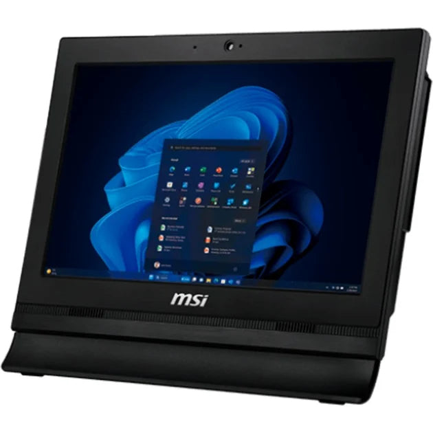 MSI PRO AP162T ADL-018XDE All-in-One PC/Workstation Intel® N N100 39,6 cm (15.6") 1920 x 1080 Pixel Touchscreen All-in-One-PC 4 GB DDR4-SDRAM 128 GB SSD Wi-Fi 5 (802.11ac) Schwarz