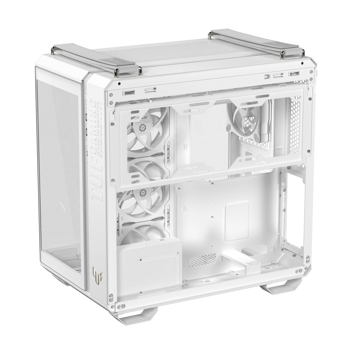 ASUS TUF GAMING GT502 Horizon TG ARGB White Midi Tower Weiß