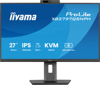 iiyama ProLite XB2797QSNPH-B1 27IN IPS LCD 4MS 2560X1440 350CD/M2 HDMI/DP/USB 2 Computerbildschirm 68,6 cm (27") 2560 x 1440 Pixel Quad HD Schwarz