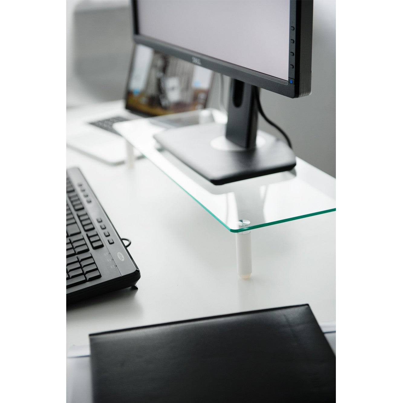 Monitorerhöhung Glas bis zu 20kg Digitus DA-90358