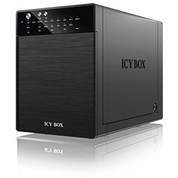 RAID System. 4x SATA 3.5" zu 1x USB 3.0 + 1x eSATA. RAID 0.1.3.5.10 ICY BOX