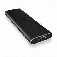 ICY BOX IB-183M2 Externes USB-A 3.0 Gehäuse für M.2 SATA SSD – Ansicht 2