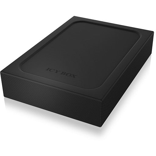 2.5 6cm 1x SATA 2.5" (bis 15 mm BH) zu 1x USB 3.0 Host. Schreibschutz Funktion. Aluminium + Siliconschutzhülle. ICY BOX