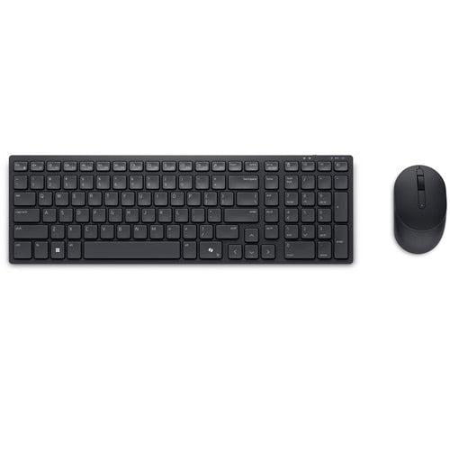 DELL Pro kompakte und leise Tastatur und Maus – KM555 - UK (QWERTY)