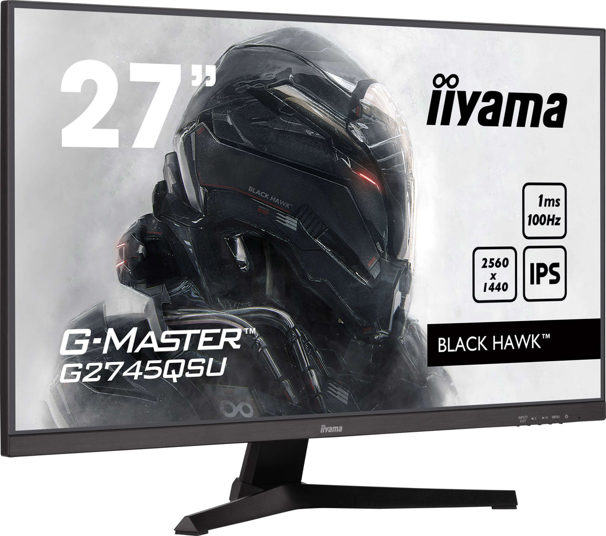 iiyama G-MASTER G2745QSU-B2 Computerbildschirm 68,6 cm (27") 2560 x 1440 Pixel Wide Quad HD LED Schwarz