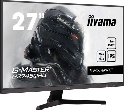 iiyama G-MASTER G2745QSU-B2 Computerbildschirm 68,6 cm (27") 2560 x 1440 Pixel Wide Quad HD LED Schwarz