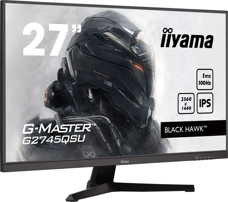 iiyama G-MASTER G2745QSU-B2 Computerbildschirm 68,6 cm (27") 2560 x 1440 Pixel Wide Quad HD LED Schwarz