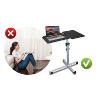 Techly ICA-TB TPM-2 laptop-ständer Schwarz, Silber