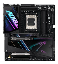 GIGABYTE X870E AORUS XTREME AI TOP Mainboard - Unterstützt AMD Ryzen 9000er-Serie CPUs, 18+2+2 Phasen VRM, bis zu 8800 MHz DDR5 (OC), 1xPCIe 5.0 M.2 + 3xPCIe 4.0 M.2, WI-FI 7, 10 GbE LAN, USB 4