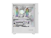 GENESIS Diaxid 605 ARGB Midi Tower Weiß