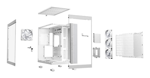 Midi be quiet! Light Base 600 LX white