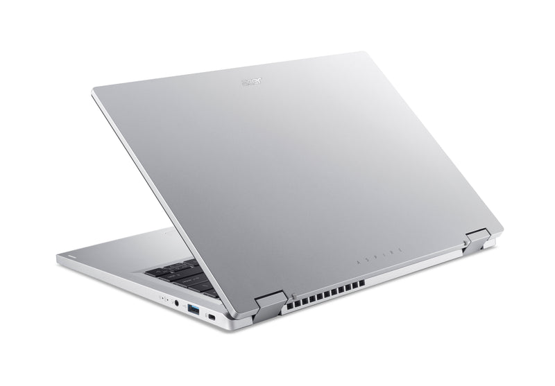 Acer Aspire Go Spin 14 AGSP14-31PT-37F6 Intel Core 3 N355 Hybrid (2-in-1) 35,6 cm (14") Touchscreen WUXGA 16 GB LPDDR5-SDRAM 512 GB SSD Wi-Fi 6 (802.11ax) Windows 11 Home Silber