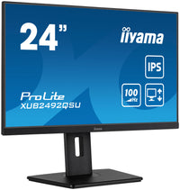 iiyama ProLite XUB2492QSU-B1 Computerbildschirm 60,5 cm (23.8") 2560 x 1440 Pixel Quad HD LED Schwarz