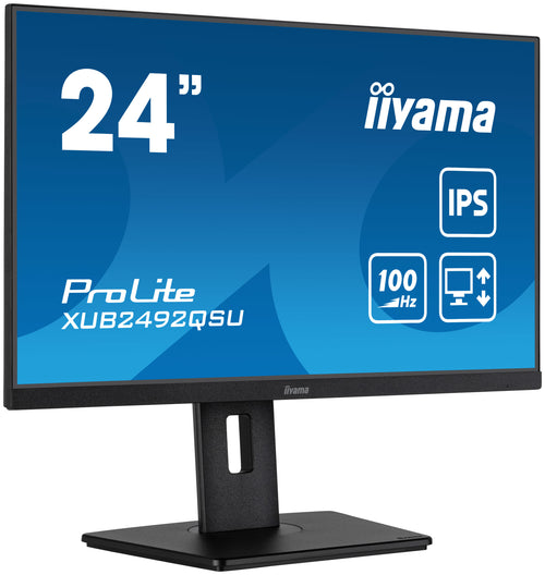 iiyama ProLite XUB2492QSU-B1 Computerbildschirm 60,5 cm (23.8") 2560 x 1440 Pixel Quad HD LED Schwarz