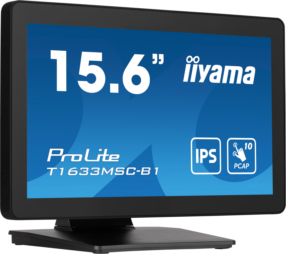iiyama ProLite T1633MSC-B1 Computerbildschirm 39,6 cm (15.6") 1920 x 1080 Pixel Full HD LCD Touchscreen Schwarz
