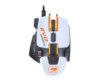 COUGAR Gaming Maus 700M EVO eSports, Kabelgebunden, Weiß/Schwarz
