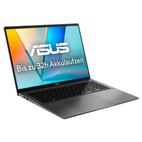 ASUS Vivobook S16 S3607VA-RP142W Intel Core 7 240H Laptop 40,6 cm (16") WUXGA 16 GB DDR5-SDRAM 1 TB SSD Wi-Fi 6 (802.11ax) Windows 11 Home Grau QWERTZ Deutsch