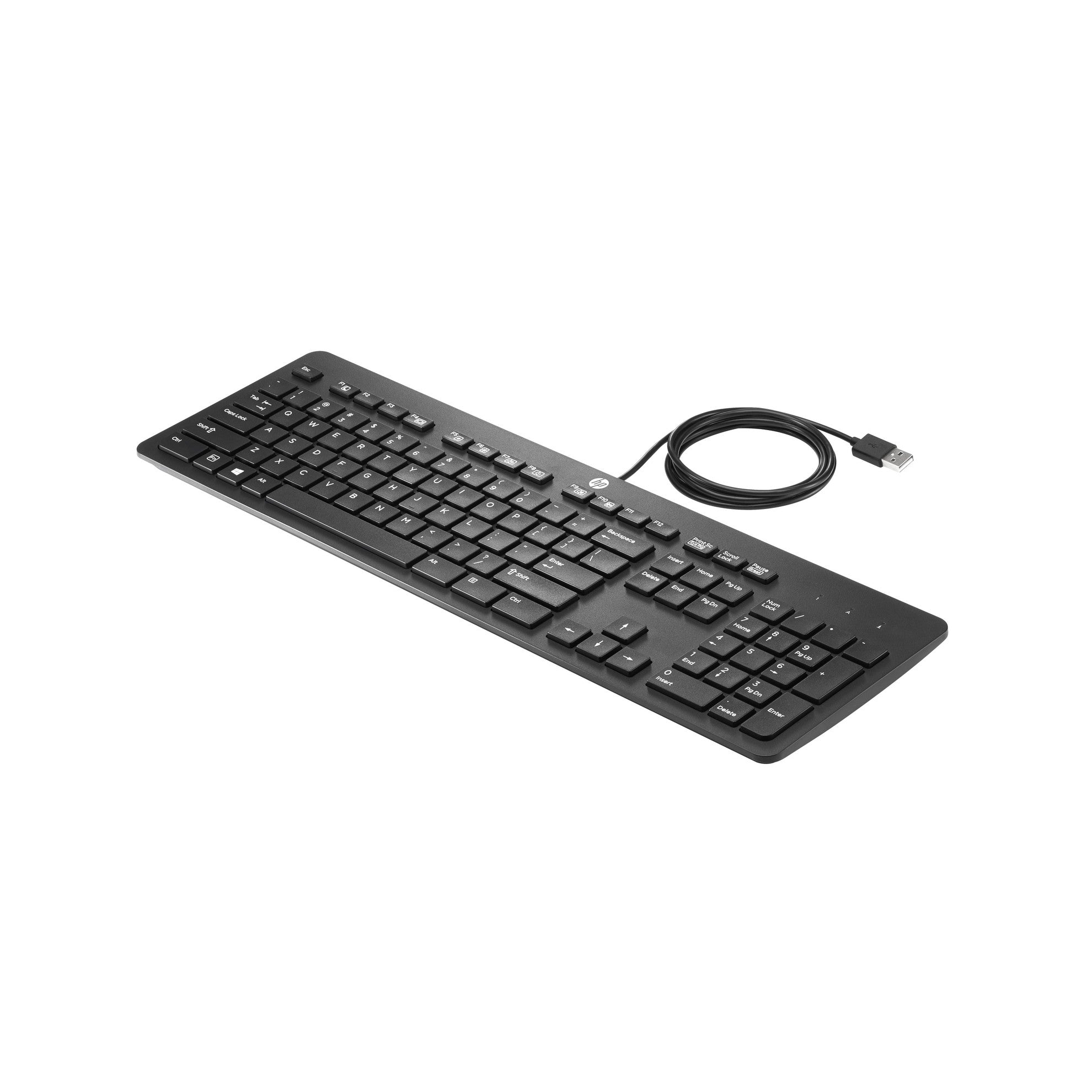 HP Tastatur Slim Business,USB,Swiss,Schwarz