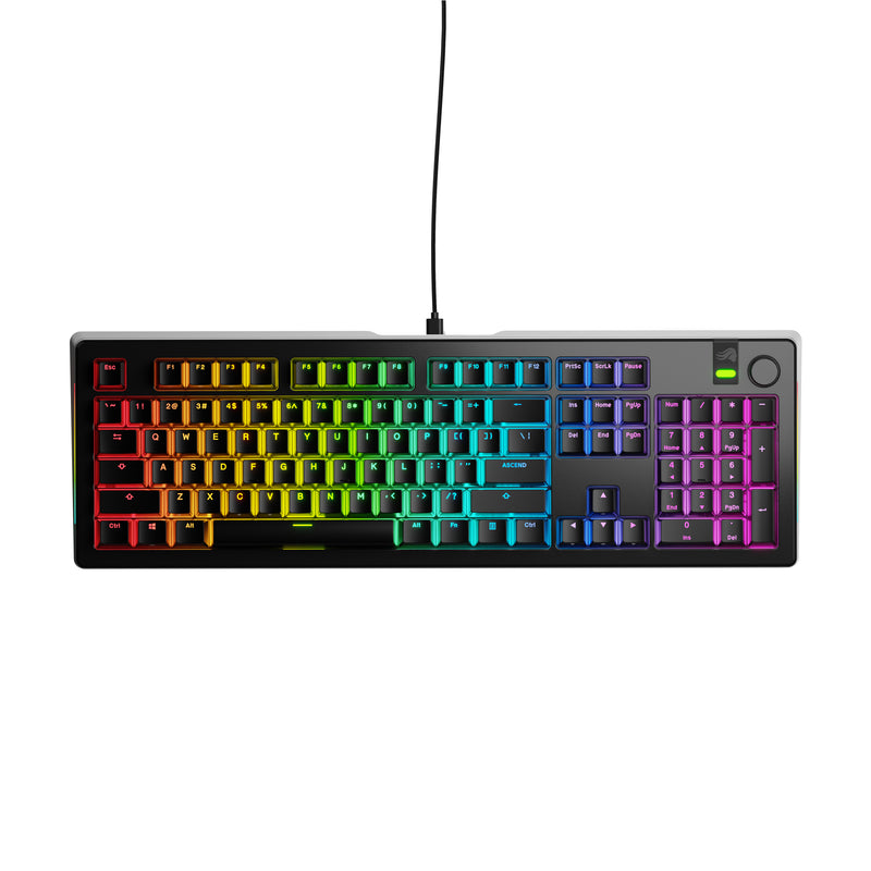 Glorious Gaming GMMK 3 PRO 100% Prebuilt Tastatur USB QWERTY US Englisch Schwarz