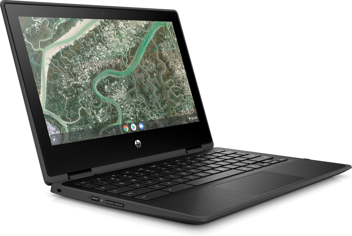 HP Chromebook x360 11MK G3 MediaTek MT8183 29,5 cm (11.6") Touchscreen HD 4 GB LPDDR4x-SDRAM 64 GB eMMC Wi-Fi 5 (802.11ac) ChromeOS Schwarz