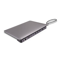 Lindy 43392 laptop-dockingstation & portreplikator Andocken USB 3.2 Gen 1 (3.1 Gen 1) Type-C Anthrazit