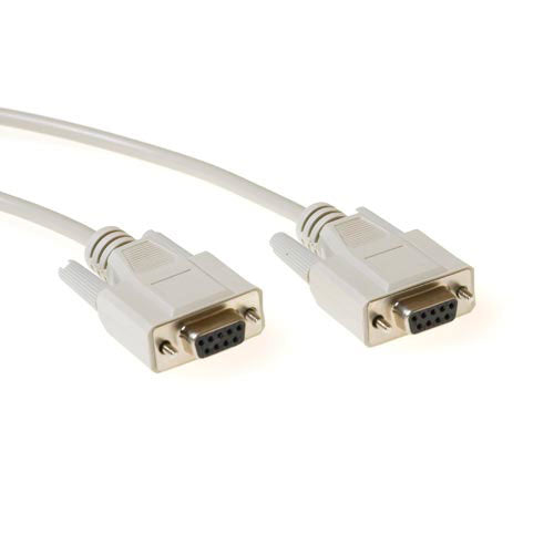 ACT AK7326 Serien-Kabel Beige 10 m D-sub