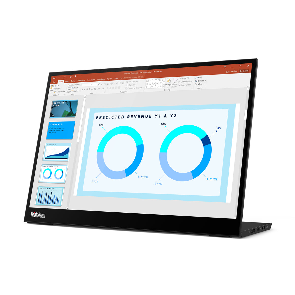 Lenovo ThinkVision M14d Monitor