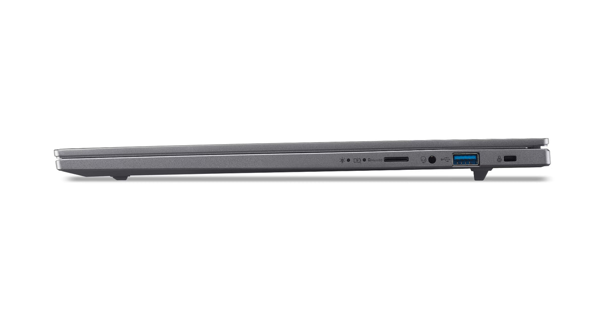 Acer Aspire 16 AI A16-61M-R0G4 Copilot+ PC AMD Ryzen AI 5 PRO PRO 340 Laptop 40,6 cm (16") WUXGA 16 GB LPDDR5x-SDRAM 512 GB SSD Wi-Fi 6E (802.11ax) Windows 11 Home Grau