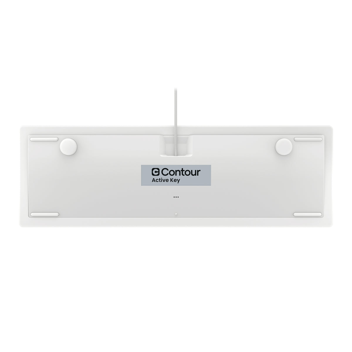 Contour Design Active Key AK-C8112 Tastatur Medizinisch USB Schweiz Weiß