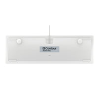 Contour Design Active Key AK-C8112 Tastatur Medizinisch USB Schweiz Weiß
