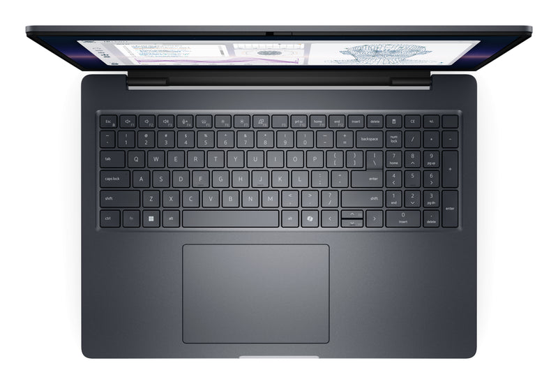 DELL Pro Max 16 Plus MB16250 Intel Core Ultra 7 265HX Mobiler Arbeitsplatz 40,6 cm (16") Full HD+ 32 GB DDR5-SDRAM 1 TB SSD NVIDIA RTX PRO 2000 Blackwell Wi-Fi 7 (802.11be) Windows 11 Pro Deutsch Schwarz
