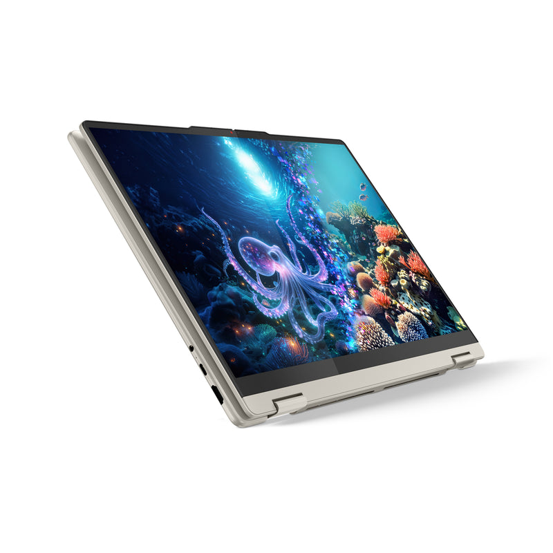 Lenovo Yoga 7 2-in-1 16AKP10 Copilot+ PC AMD Ryzen AI 7 350 Hybrid (2-in-1) 40,6 cm (16") Touchscreen 2.8K 16 GB LPDDR5x-SDRAM 1 TB SSD Wi-Fi 7 (802.11be) Windows 11 Home Deutsch Grau