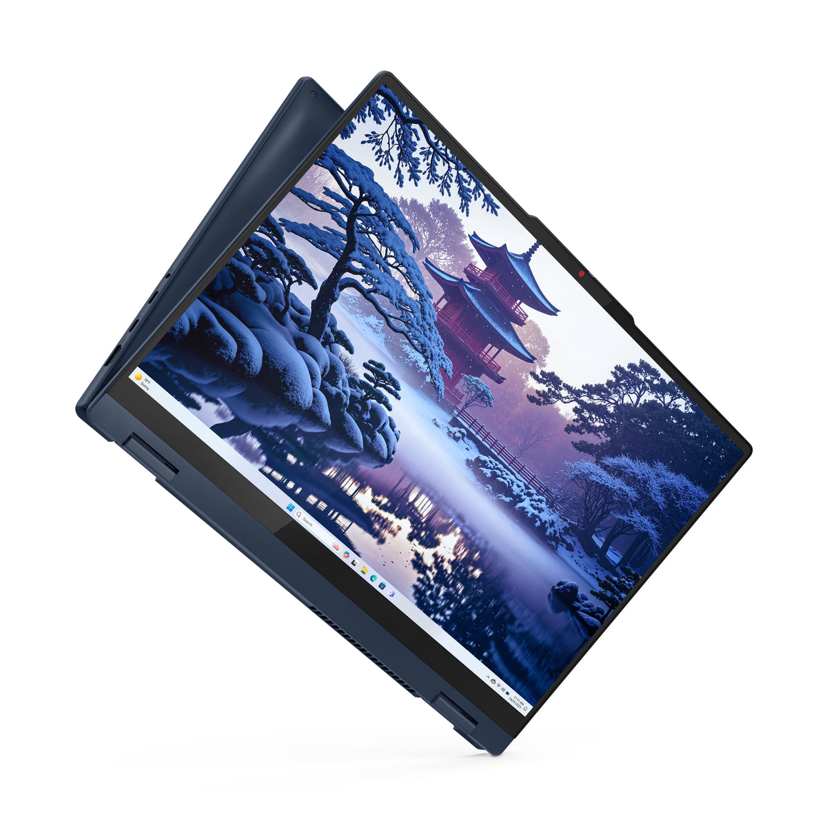 Lenovo IdeaPad 5 2-in-1 16IAL10 Intel Core Ultra 5 225U Hybrid (2-in-1) 40,6 cm (16") Touchscreen WUXGA 16 GB LPDDR5x-SDRAM 512 GB SSD Wi-Fi 6 (802.11ax) Windows 11 Home Schweiz Blau