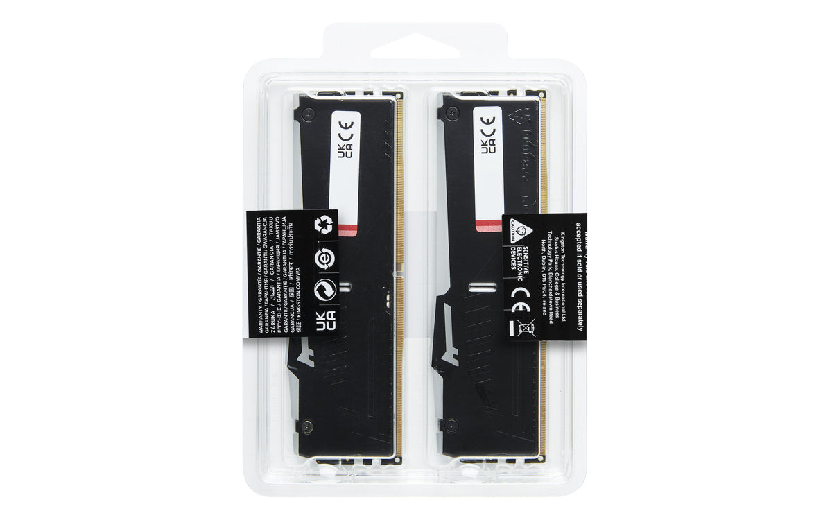 Kingston Technology FURY Beast 64 GB 6000 MT/s DDR5 CL36 DIMM (2er-Kit) RGB EXPO