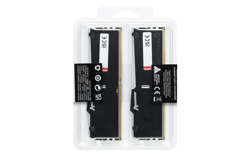 Kingston Technology FURY Beast 16 GB 6000 MT/s DDR5 CL36 DIMM (2er-Kit) RGB EXPO