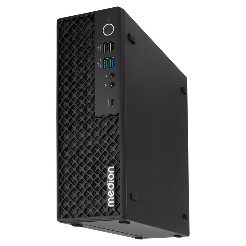 MEDION Picoworx T80 III Intel Core Ultra 7 258V 32 GB LPDDR5x-SDRAM 1 TB SSD Windows 11 Pro Mini PC Mini-PC Schwarz