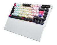 ASUS ROG Azoth X Tastatur Gaming USB + RF Wireless + Bluetooth QWERTZ Weiß