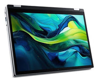 Acer Aspire Go Spin 14 AGSP14-31PT-36R6 Intel Core 3 N355 Hybrid (2-in-1) 35,6 cm (14") Touchscreen WUXGA 16 GB LPDDR5-SDRAM 512 GB SSD Wi-Fi 6 (802.11ax) Windows 11 Home Deutsch Silber