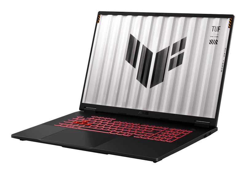 ASUS TUF Gaming A18 FA808UM AMD Ryzen™ 7 260 Laptop 45,7 cm (18") WUXGA 32 GB DDR5-SDRAM 1 TB SSD NVIDIA GeForce RTX 5060 Wi-Fi 6E (802.11ax) Windows 11 Home Schwarz, Grau
