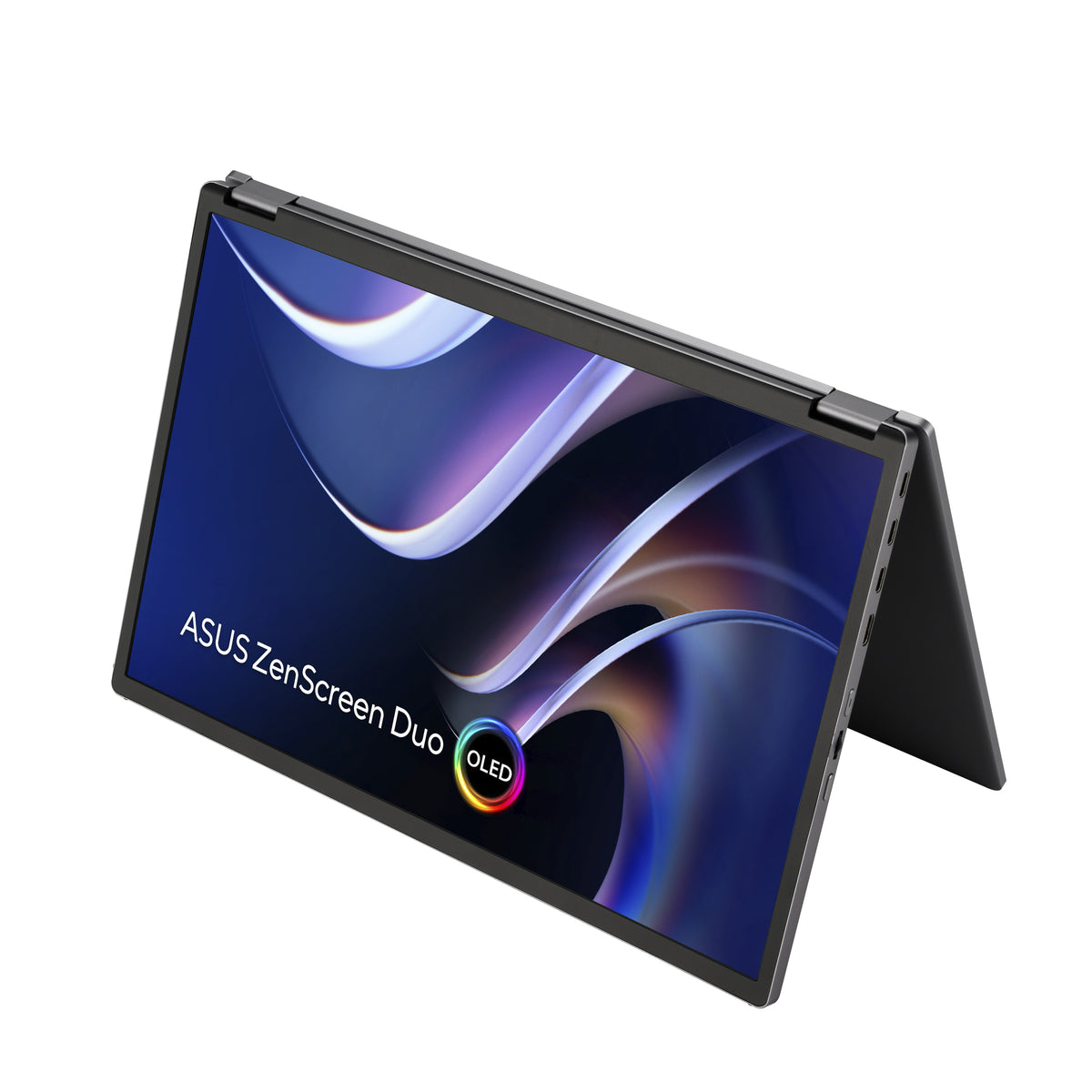 ASUS ZenScreen Duo OLED MQ149CD Computerbildschirm 35,6 cm (14") 1920 x 1200 Pixel WUXGA Silber