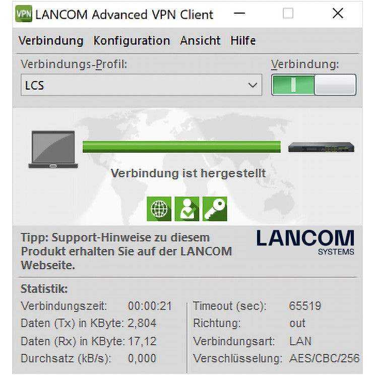 LANCOM Advanced VPN Client (Windows. 10 Benutzer) - ESD