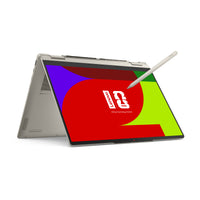 Lenovo Yoga 7 2-in-1 14AGP11 Copilot+ PC AMD Ryzen AI 7 445 Hybrid (2-in-1) 35,6 cm (14") Touchscreen WUXGA 16 GB LPDDR5x-SDRAM 512 GB SSD Wi-Fi 7 (802.11be) Windows 11 Pro Muschel (Farbe) Schweiz