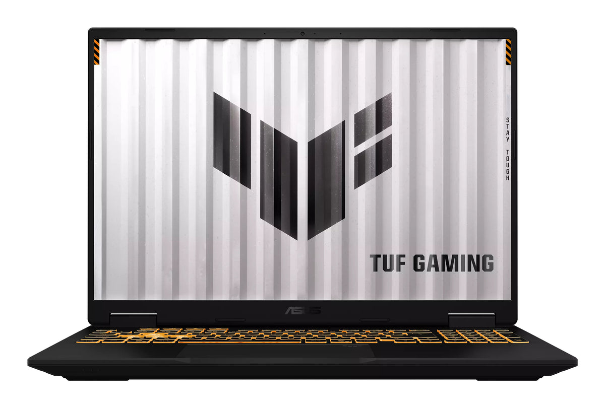 ASUS TUF Gaming FX610JP-TU004W Intel® Core™ i7 i7-14650HX Laptop 40,6 cm (16") WUXGA 16 GB DDR5-SDRAM 1 TB SSD NVIDIA GeForce RTX 5070 Laptop-GPU Wi-Fi 6 (802.11ax) Windows 11 Home Schwarz