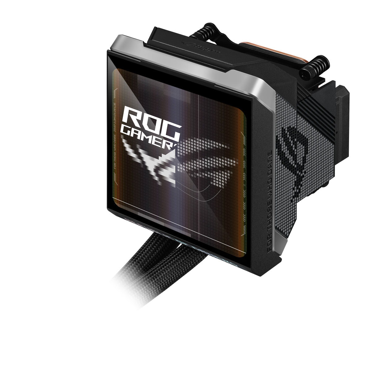 ASUS ROG Strix LC IV 360 ARGB LCD Prozessor Flüssigkeitskühlung 12 cm Schwarz