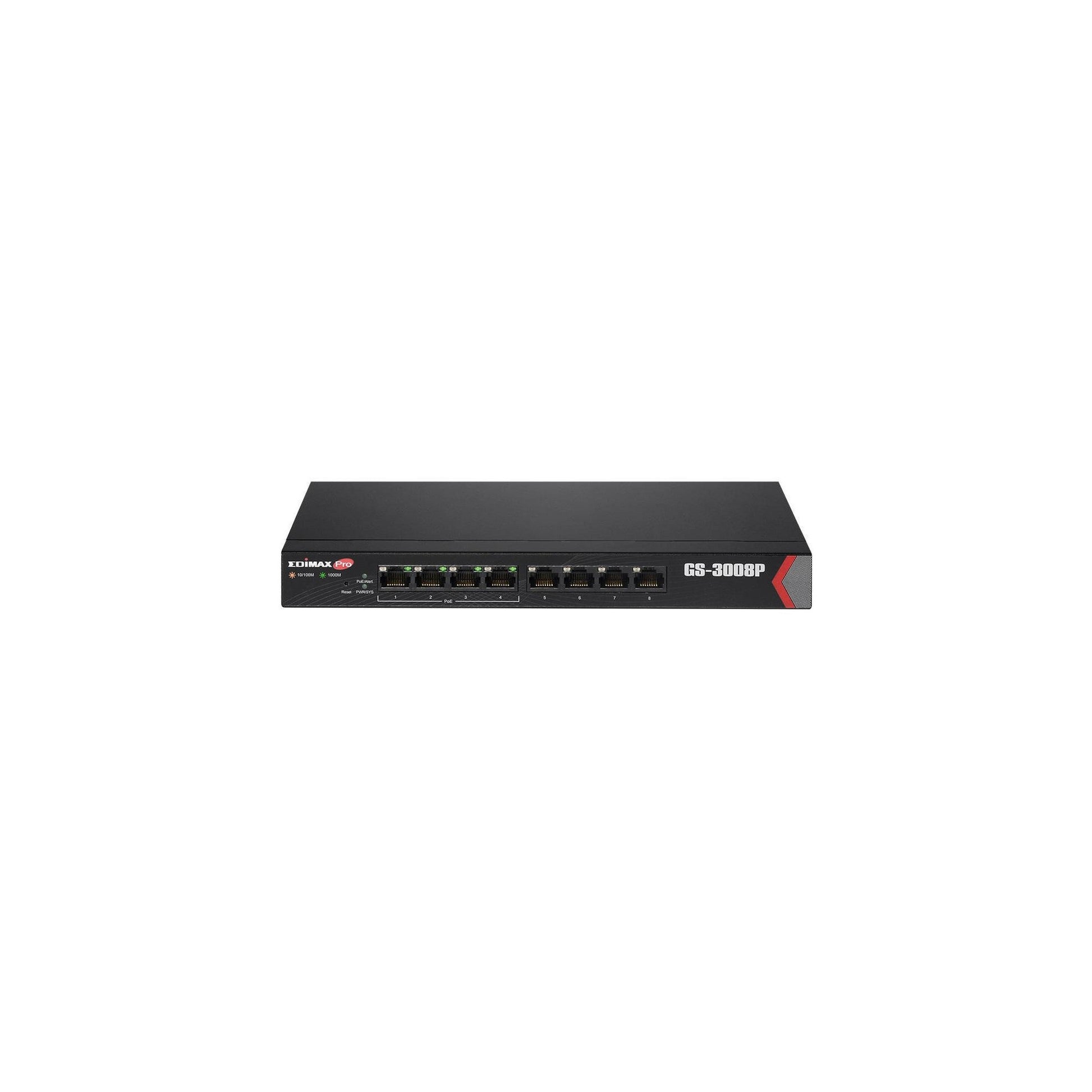 Edimax Pro GS-3008P: 8 Port GE PoE+ Switch