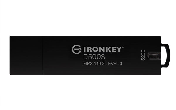 Kingston Technology IronKey 32 Go D500S FIPS 140-3 Niveau 3 AES-256